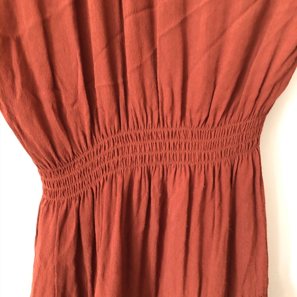 Urban Outfitters  Peasant Tiered Smocked Dress XS - Picture 6 of 7